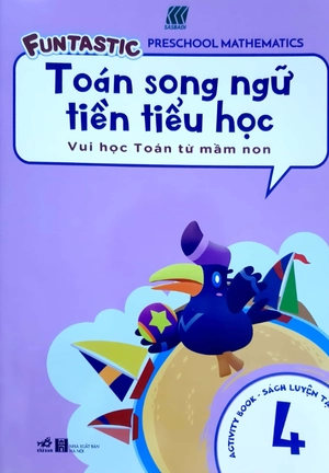 bộ toán song ngữ tiền tiểu học 4 - activity book - Ảnh 2