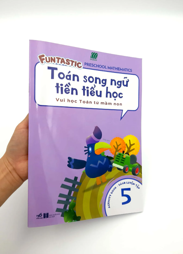 bộ toán song ngữ tiền tiểu học 5 - activity book - Ảnh 8