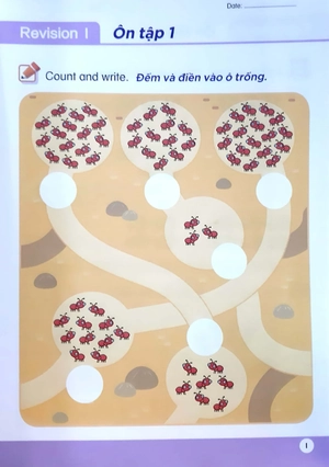 bộ toán song ngữ tiền tiểu học 5 - coursebook - Ảnh 4