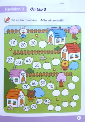 bộ toán song ngữ tiền tiểu học 6 - coursebook - Ảnh 4