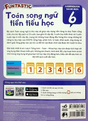 bộ toán song ngữ tiền tiểu học 6 - coursebook - Ảnh 6