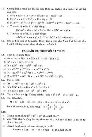 bộ toán thông minh và phát triển 8 (dùng chung cho các bộ sgk hiện hành) - Ảnh 7