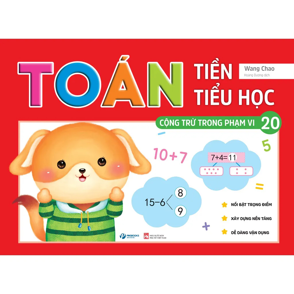 bộ toán tiền tiểu học - cộng trừ trong phạm vi 20 (tái bản 2023) - Ảnh 2