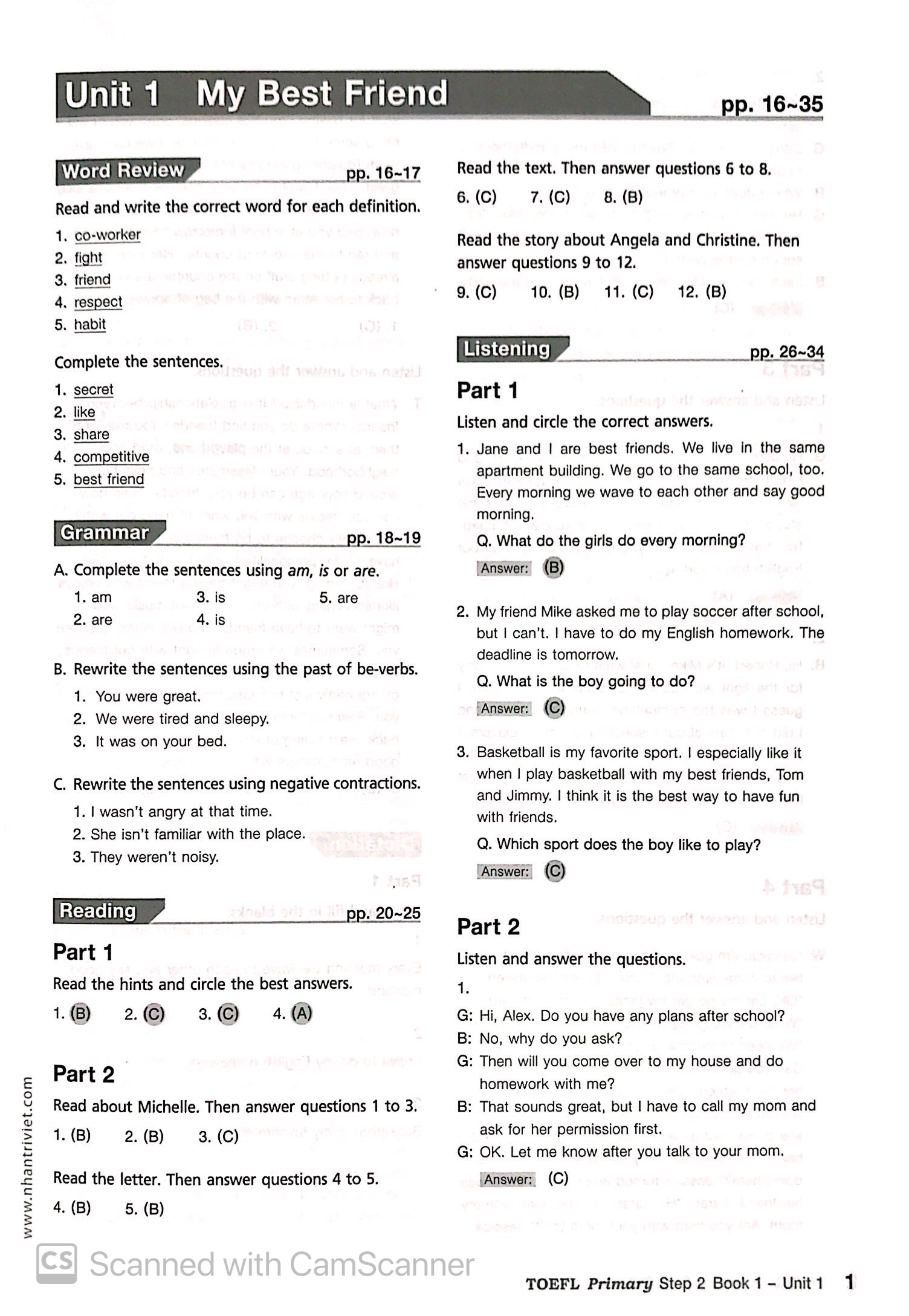 bộ toefl primary book 1 step 2 (kèm cd) - tái bản 2018 - Ảnh 12