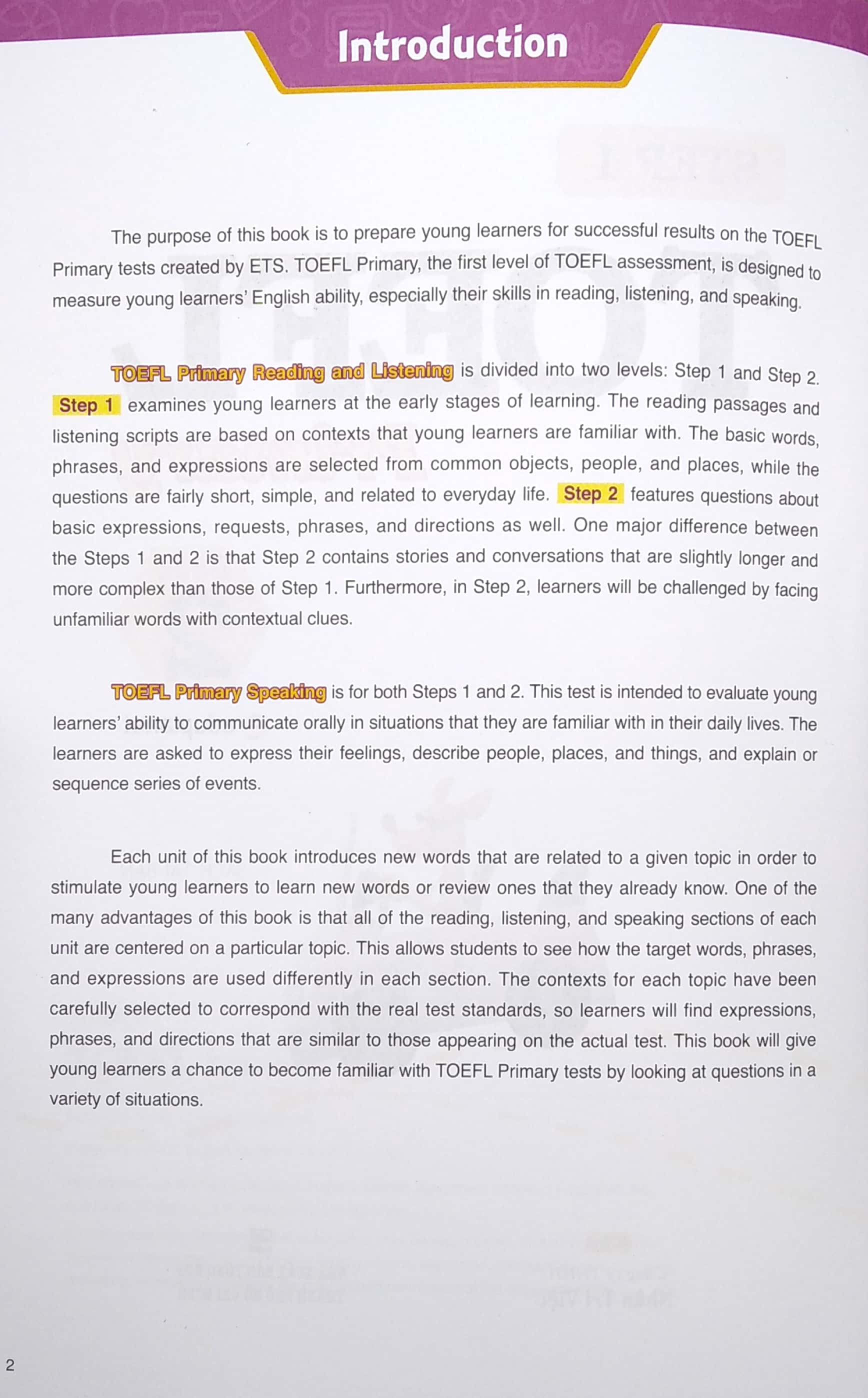 bộ toefl primary step 1 - book 2 (2021) - Ảnh 3