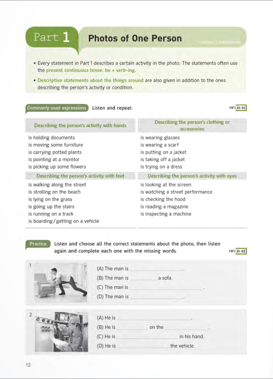 bộ toeic preparation lc+ rc - volume 2 - Ảnh 8