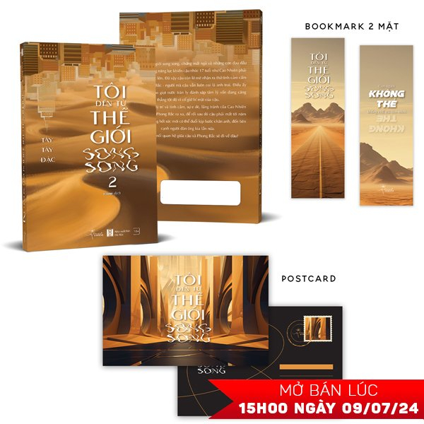 Bộ Tôi Đến Từ Thế Giới Song Song - Tập 2 - Tặng Kèm Postcard 2 Mặt Bồi Cứng + Bookmark 2 Mặt Bồi Cứng