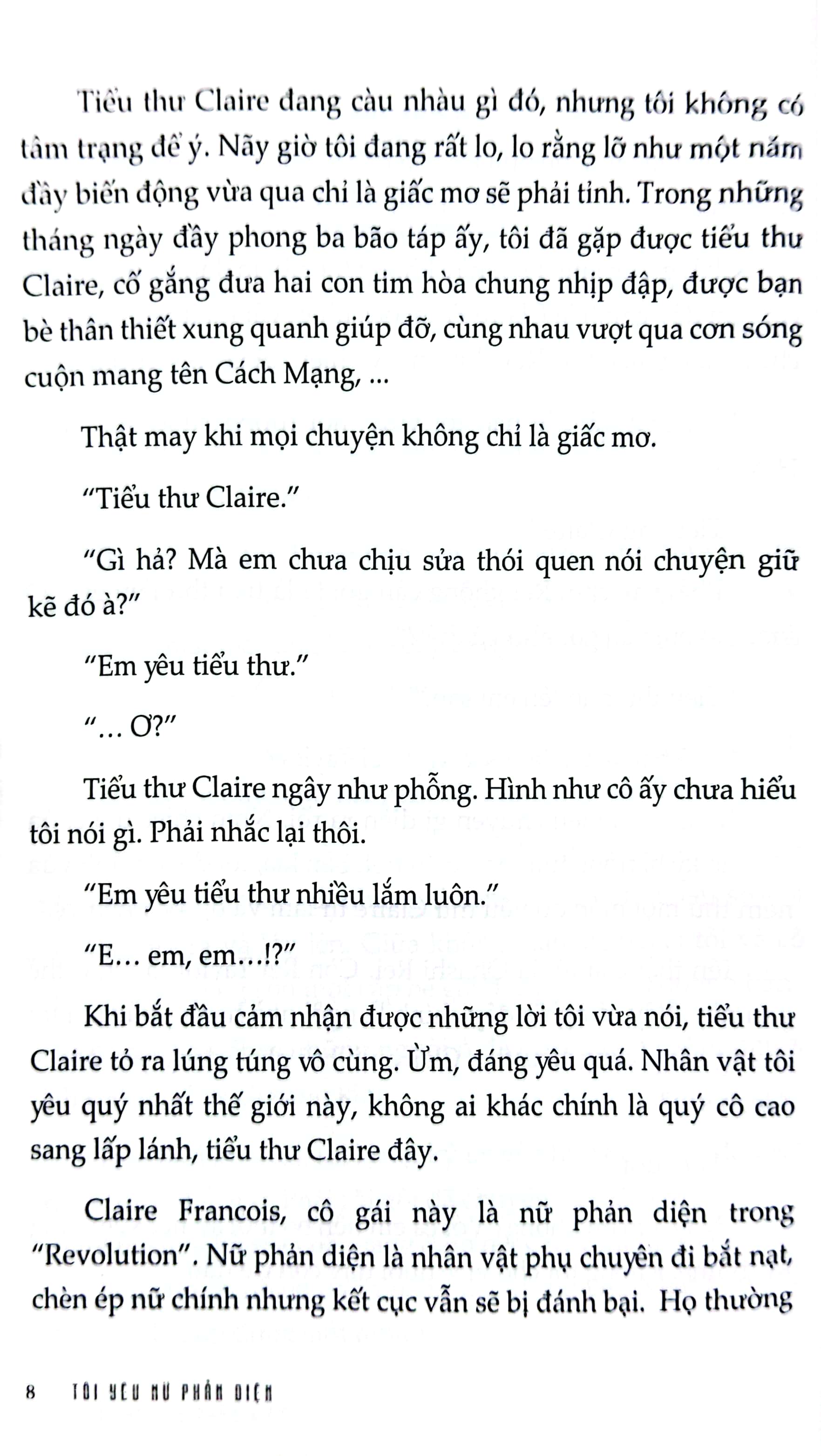 bộ tôi yêu nữ phản diện - tập 3 - tặng kèm bookmark + postcard - Ảnh 7