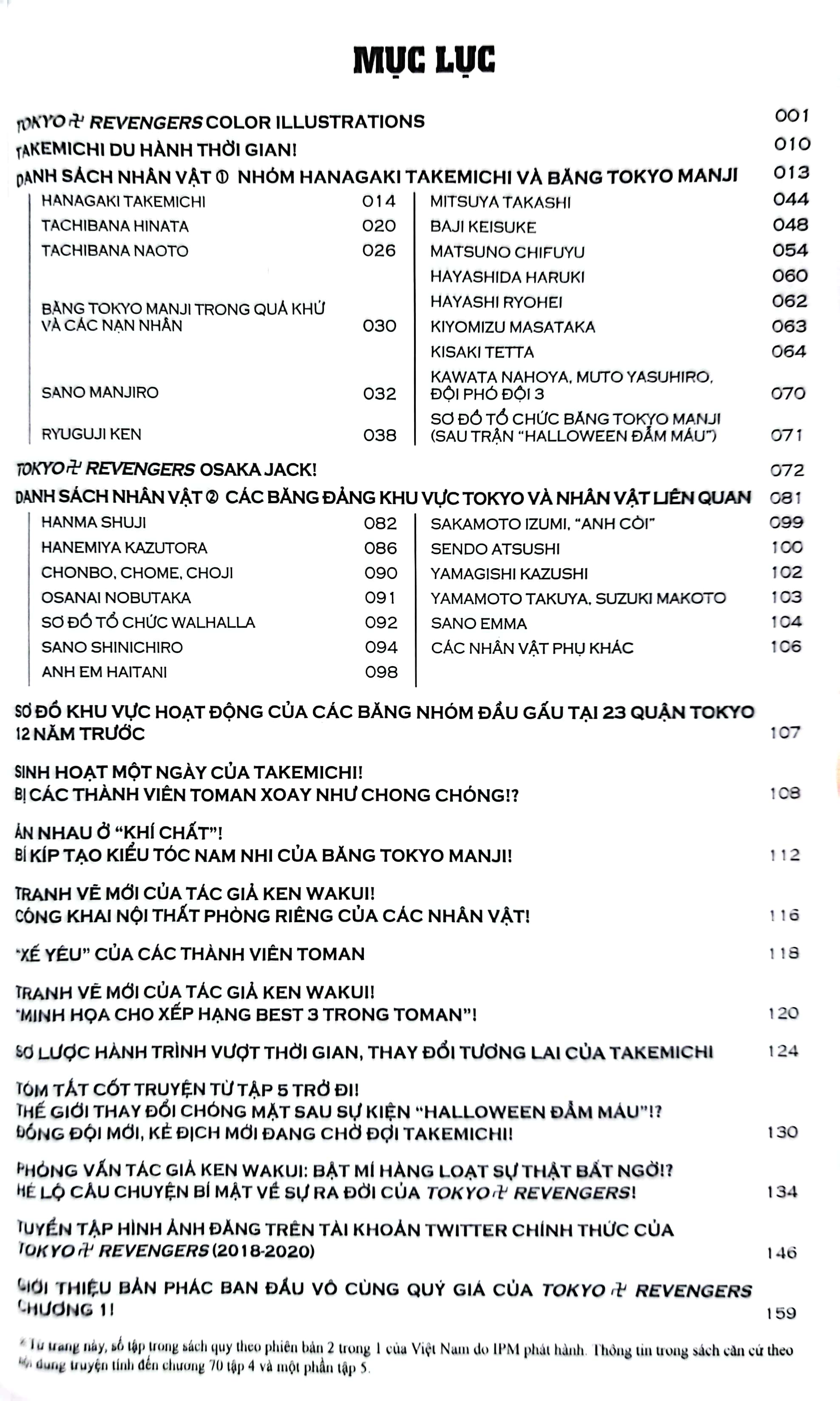 bộ tokyo revengers - character book - tập 1 - thiên thượng thiên hạ - Ảnh 4