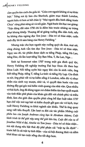 bộ tom jones - đứa trẻ vô thừa nhận (tập 1) - Ảnh 3