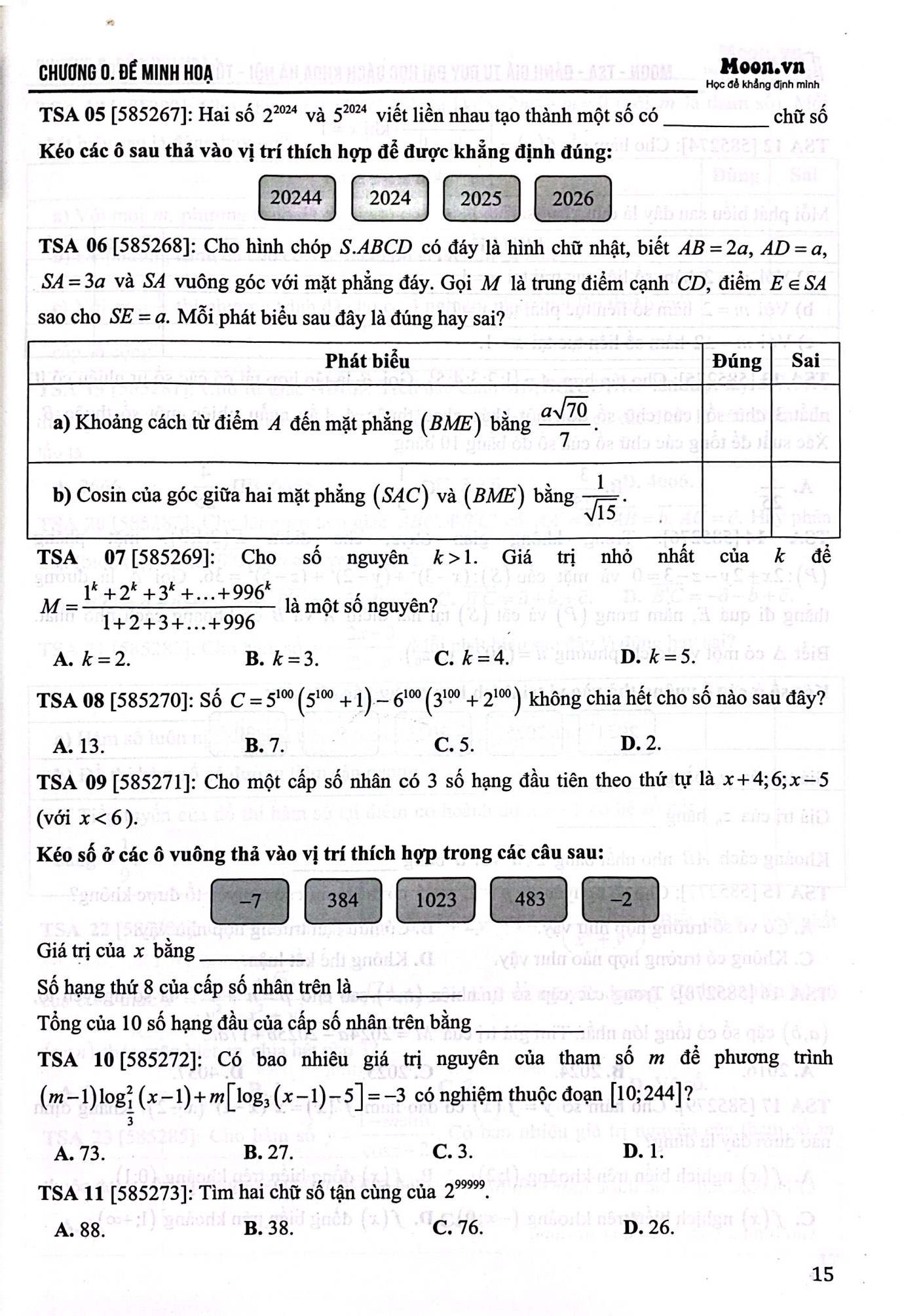 Bộ Tổng Ôn Phần Toán Học - Tập 1 - Ảnh 6