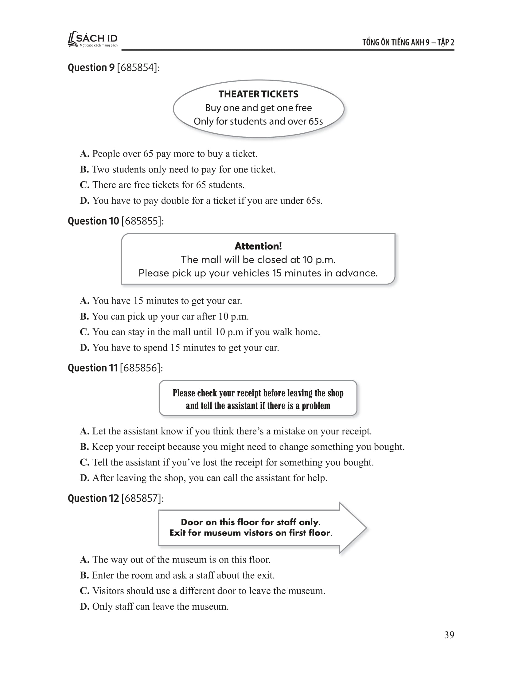 Bộ Tổng Ôn Tiếng Anh 9 - Tập 2 - Ảnh 12