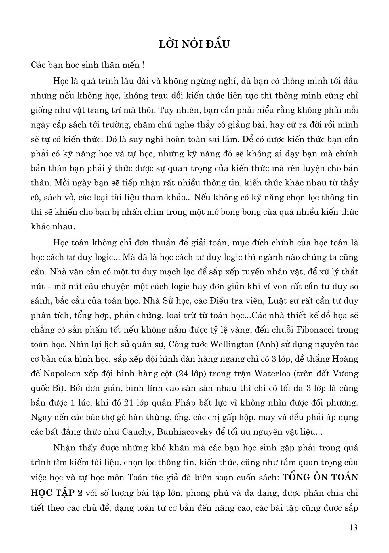 Bộ Tổng Ôn Toán Học - Tập 2 (Theo Chương Trình SGK Mới) - Ảnh 3