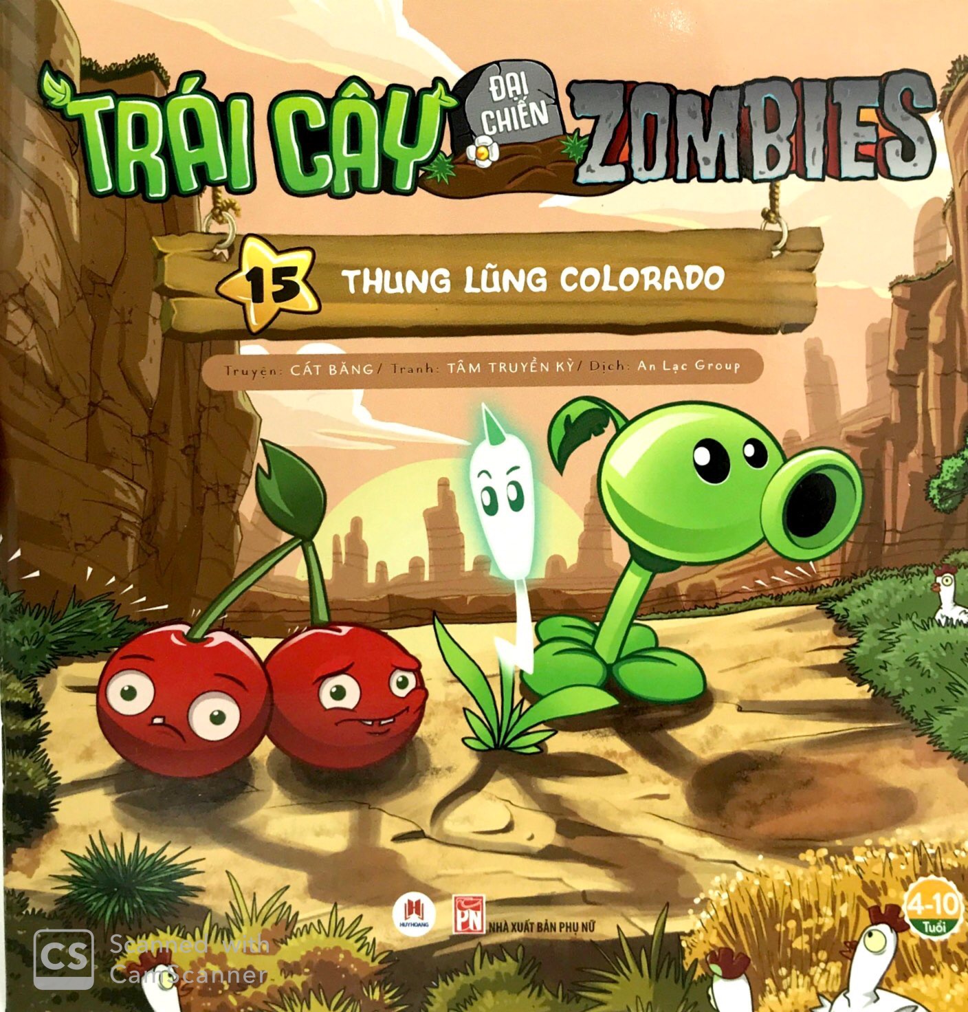bộ trái cây đại chiến zombie 15 - thung lũng colorado (tái bản 2019) - Ảnh 2
