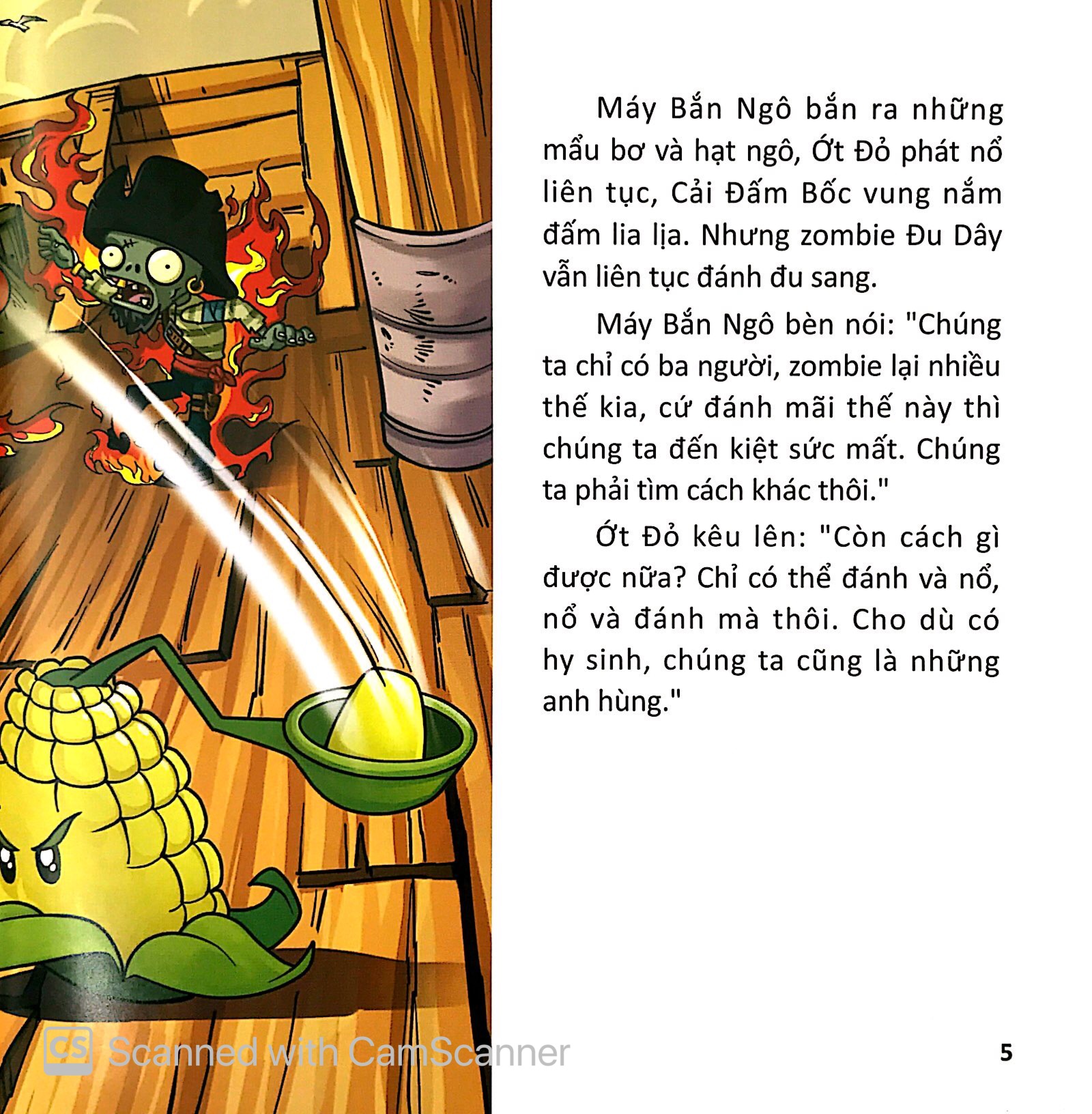 bộ trái cây đại chiến zombie 19 - con thuyền cướp biển (tái bản 2019) - Ảnh 7