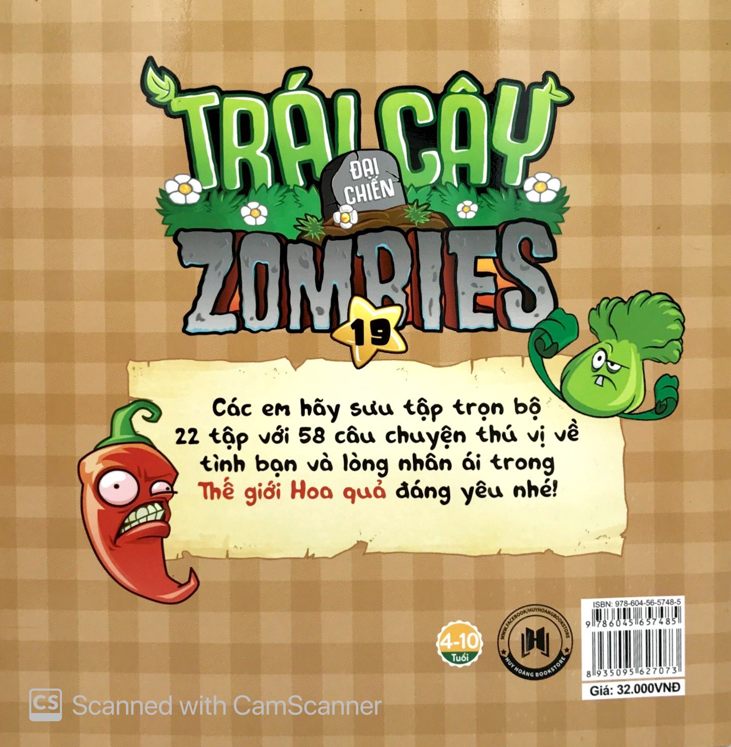 bộ trái cây đại chiến zombie 19 - con thuyền cướp biển (tái bản 2019) - Ảnh 8