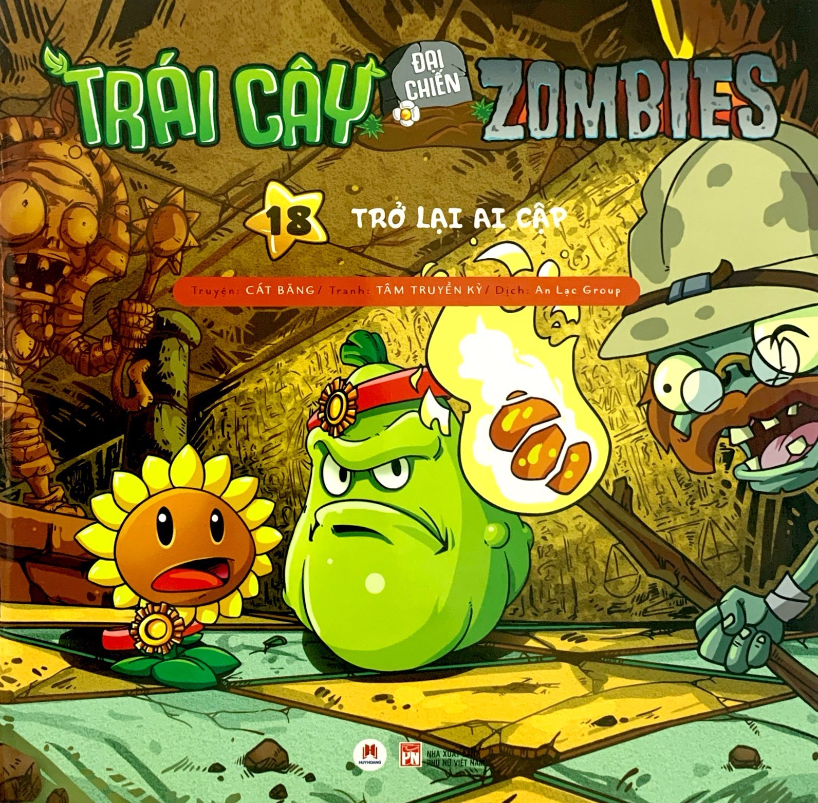bộ trái cây đại chiến zombie - tập 18: trở lại ai cập (tái bản 2020) - Ảnh 2
