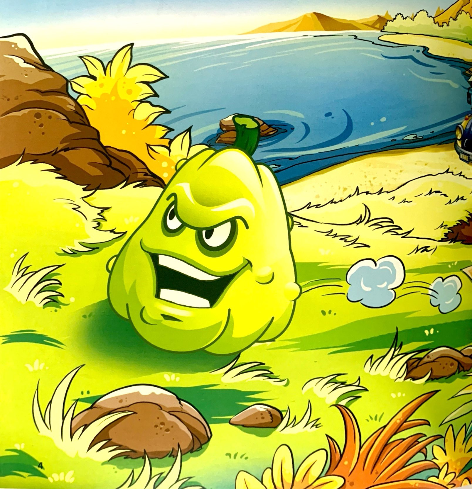 bộ trái cây đại chiến zombie - tập 22: trên đảo hoang (tái bản 2020) - Ảnh 5