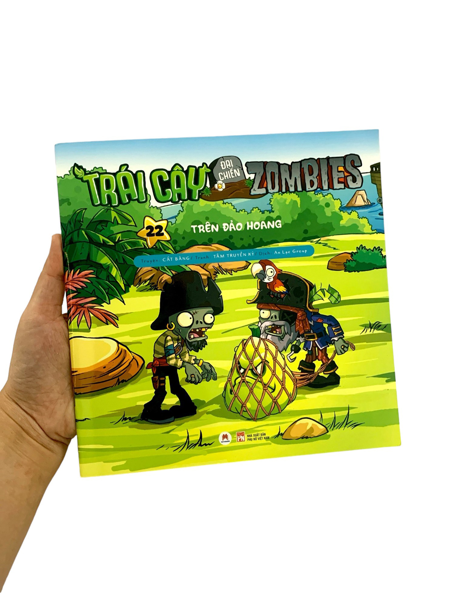 bộ trái cây đại chiến zombie - tập 22: trên đảo hoang (tái bản 2020) - Ảnh 8