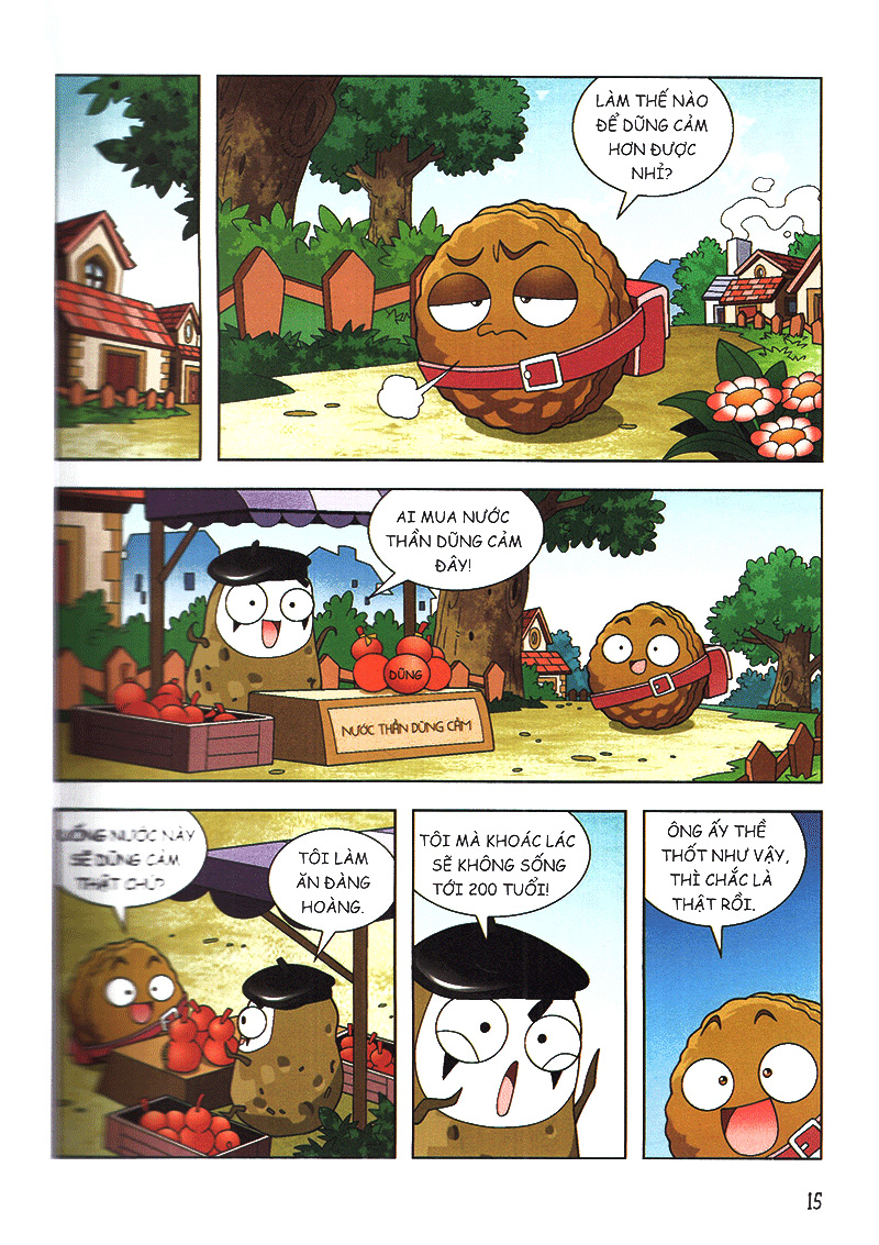 bộ trái cây đại chiến zombie - thế giới khủng long - tập 1: chiến binh mạo hiểm (tái bản) - Ảnh 11