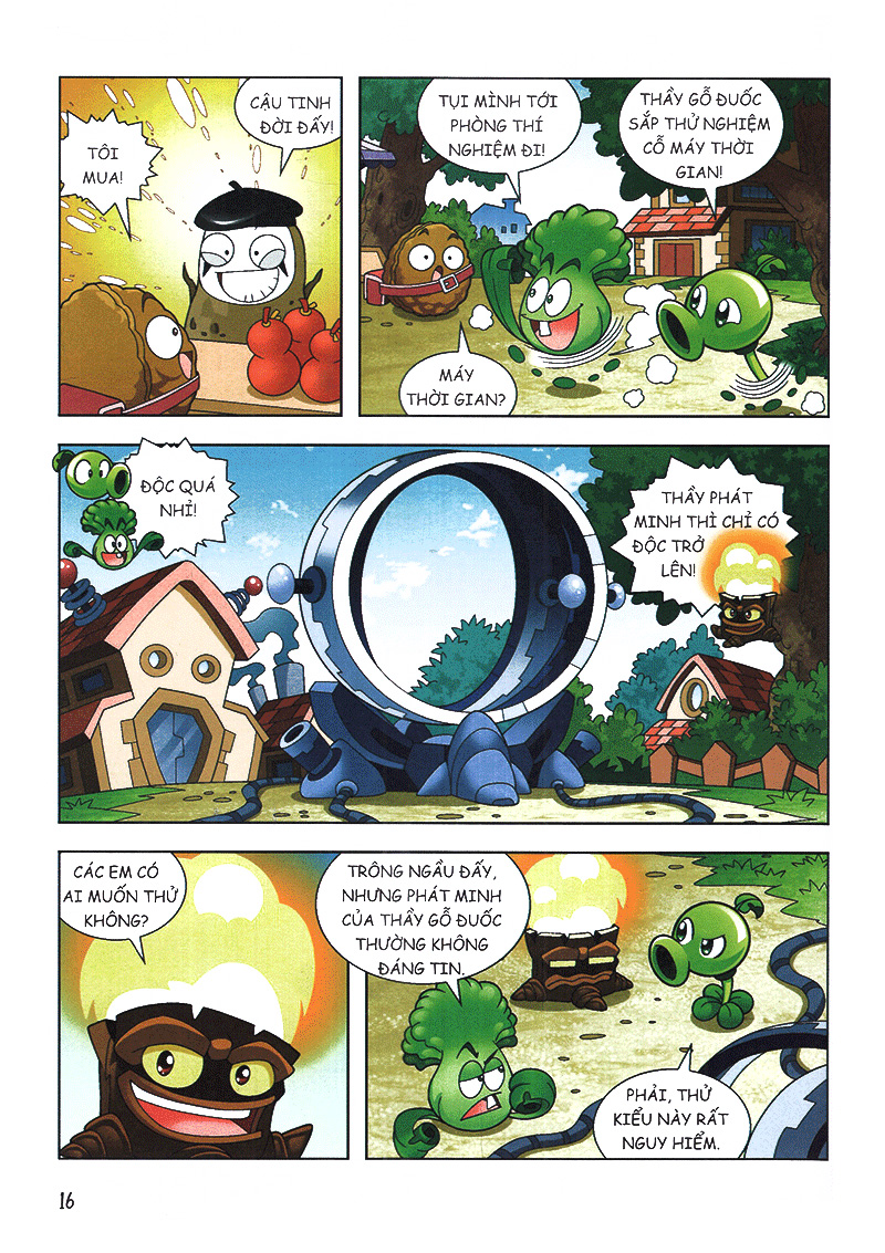 bộ trái cây đại chiến zombie - thế giới khủng long - tập 1: chiến binh mạo hiểm (tái bản) - Ảnh 12