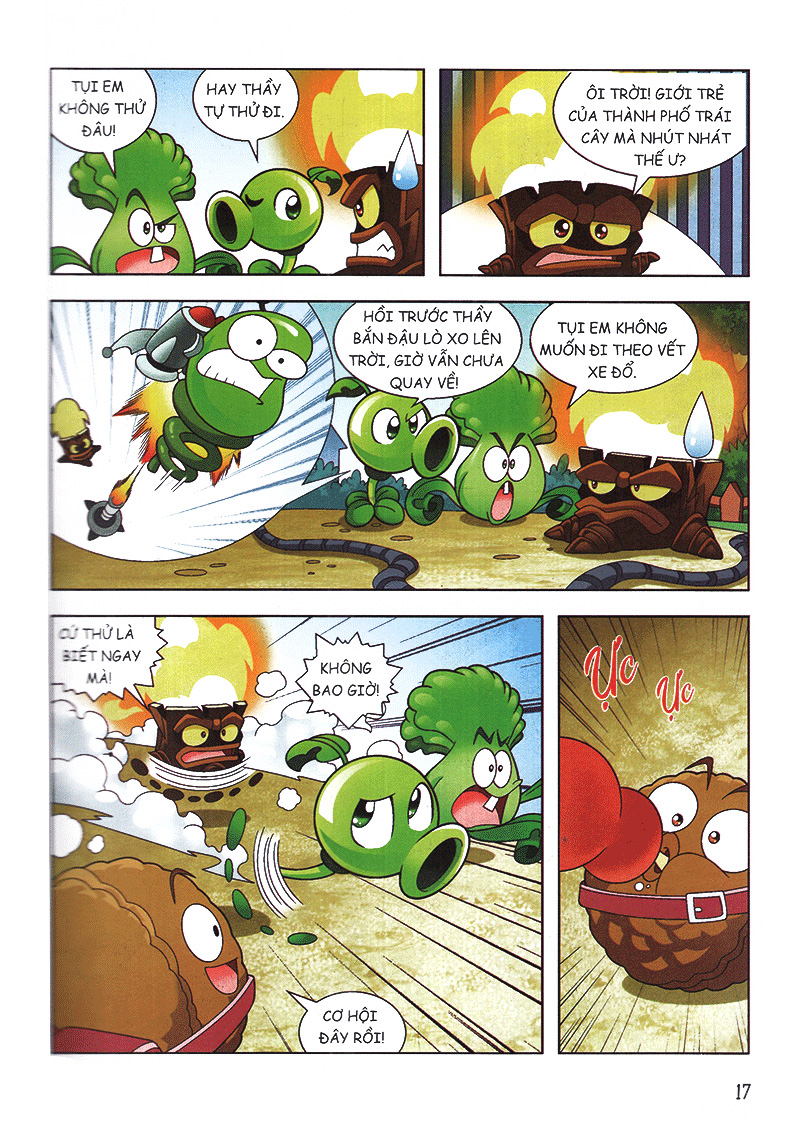 bộ trái cây đại chiến zombie - thế giới khủng long - tập 1: chiến binh mạo hiểm (tái bản) - Ảnh 13