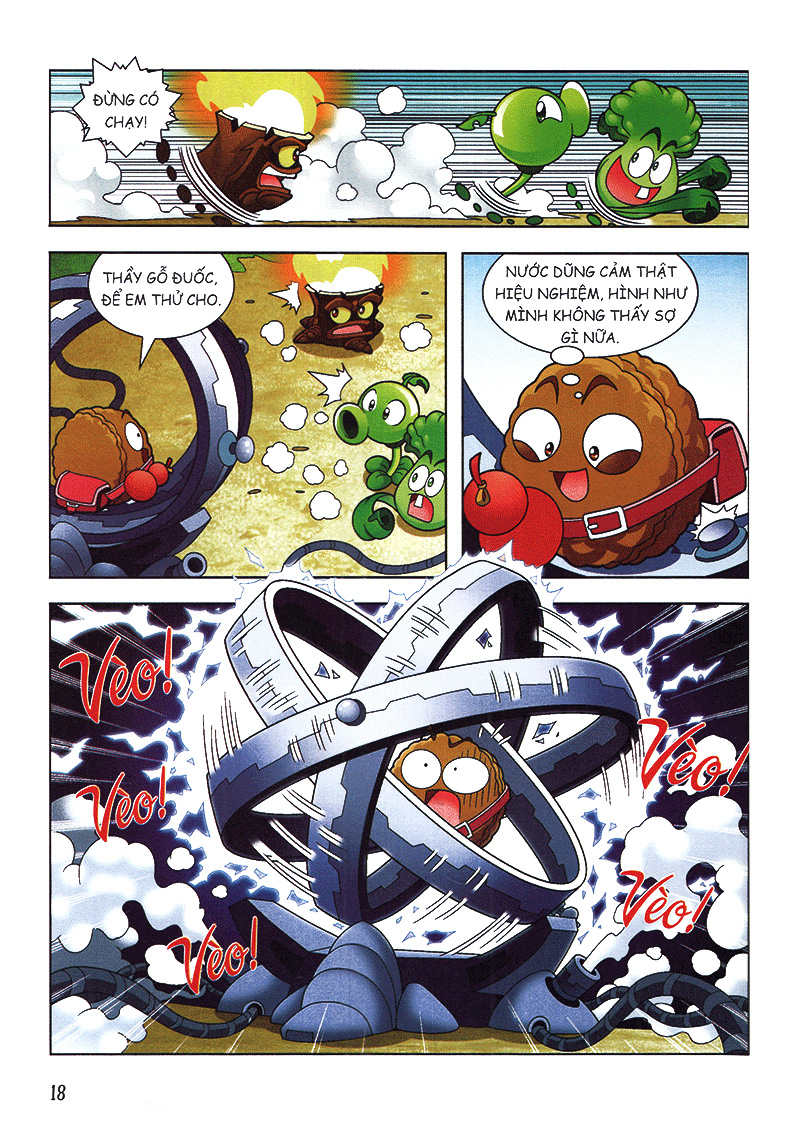 bộ trái cây đại chiến zombie - thế giới khủng long - tập 1: chiến binh mạo hiểm (tái bản) - Ảnh 14