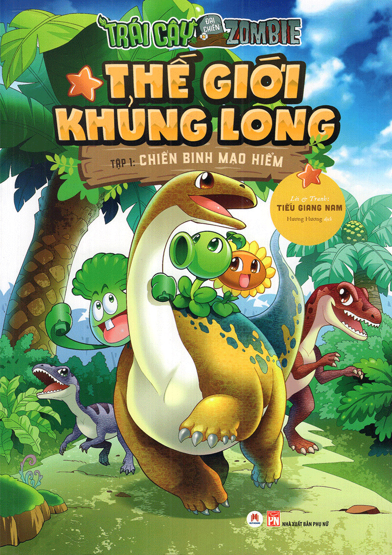 bộ trái cây đại chiến zombie - thế giới khủng long - tập 1: chiến binh mạo hiểm (tái bản) - Ảnh 2