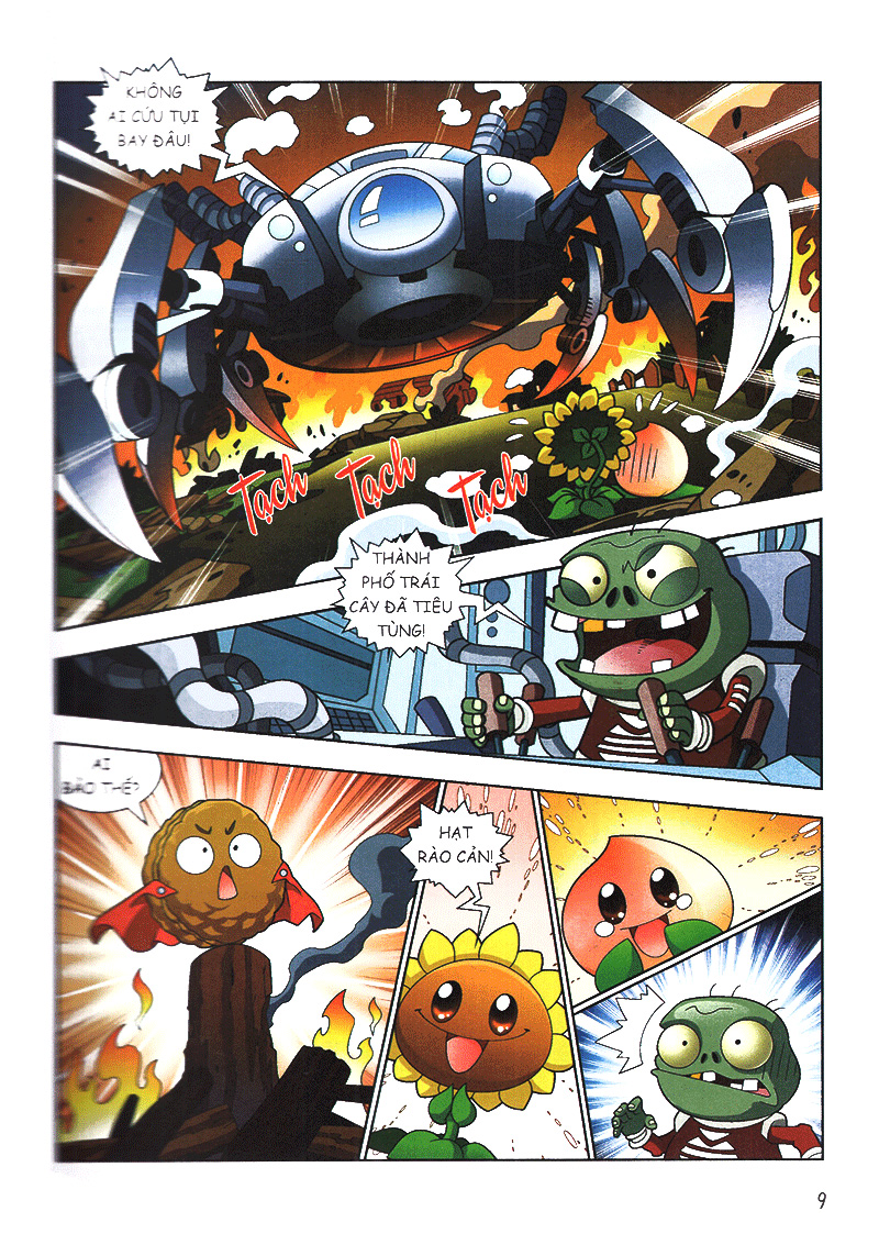 bộ trái cây đại chiến zombie - thế giới khủng long - tập 1: chiến binh mạo hiểm (tái bản) - Ảnh 5