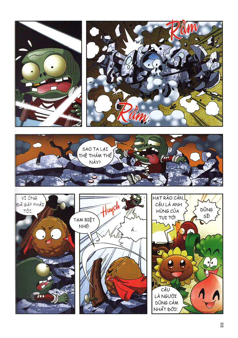 bộ trái cây đại chiến zombie - thế giới khủng long - tập 1: chiến binh mạo hiểm (tái bản) - Ảnh 7