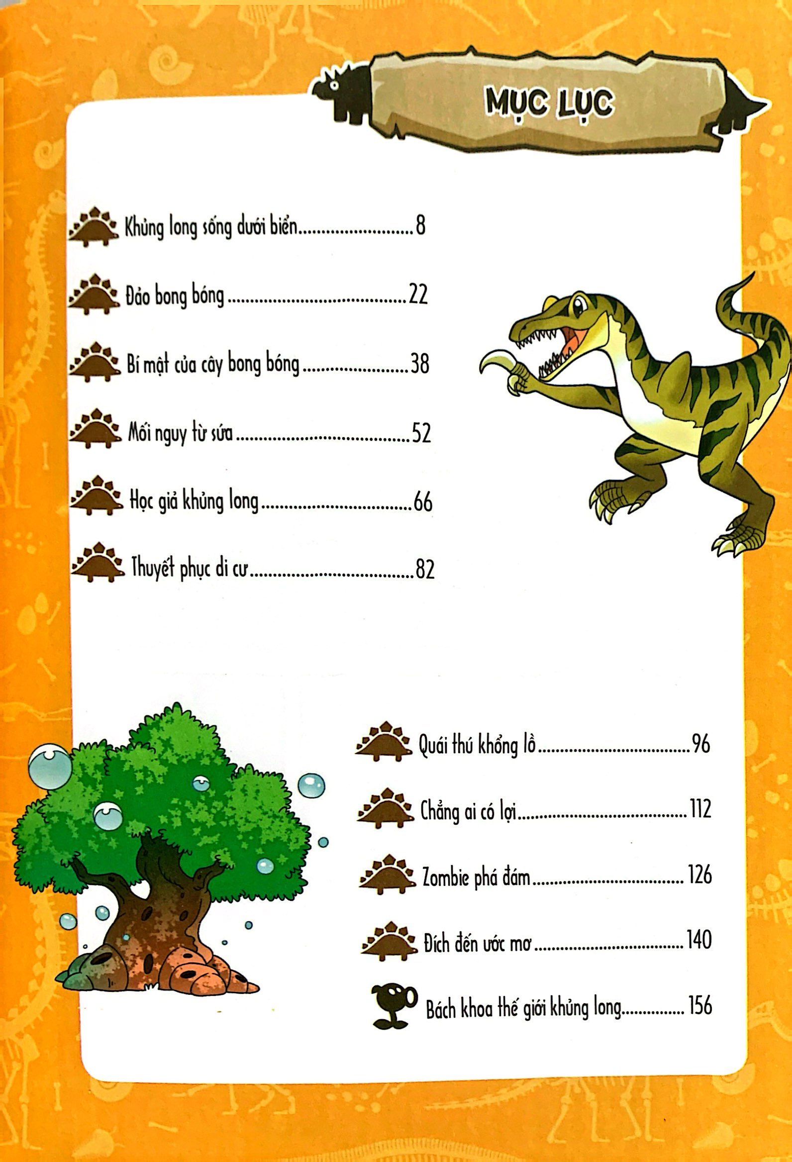 bộ trái cây đại chiến zombie - thế giới khủng long - tập 11: thợ săn đáy biển (tái bản) - Ảnh 5