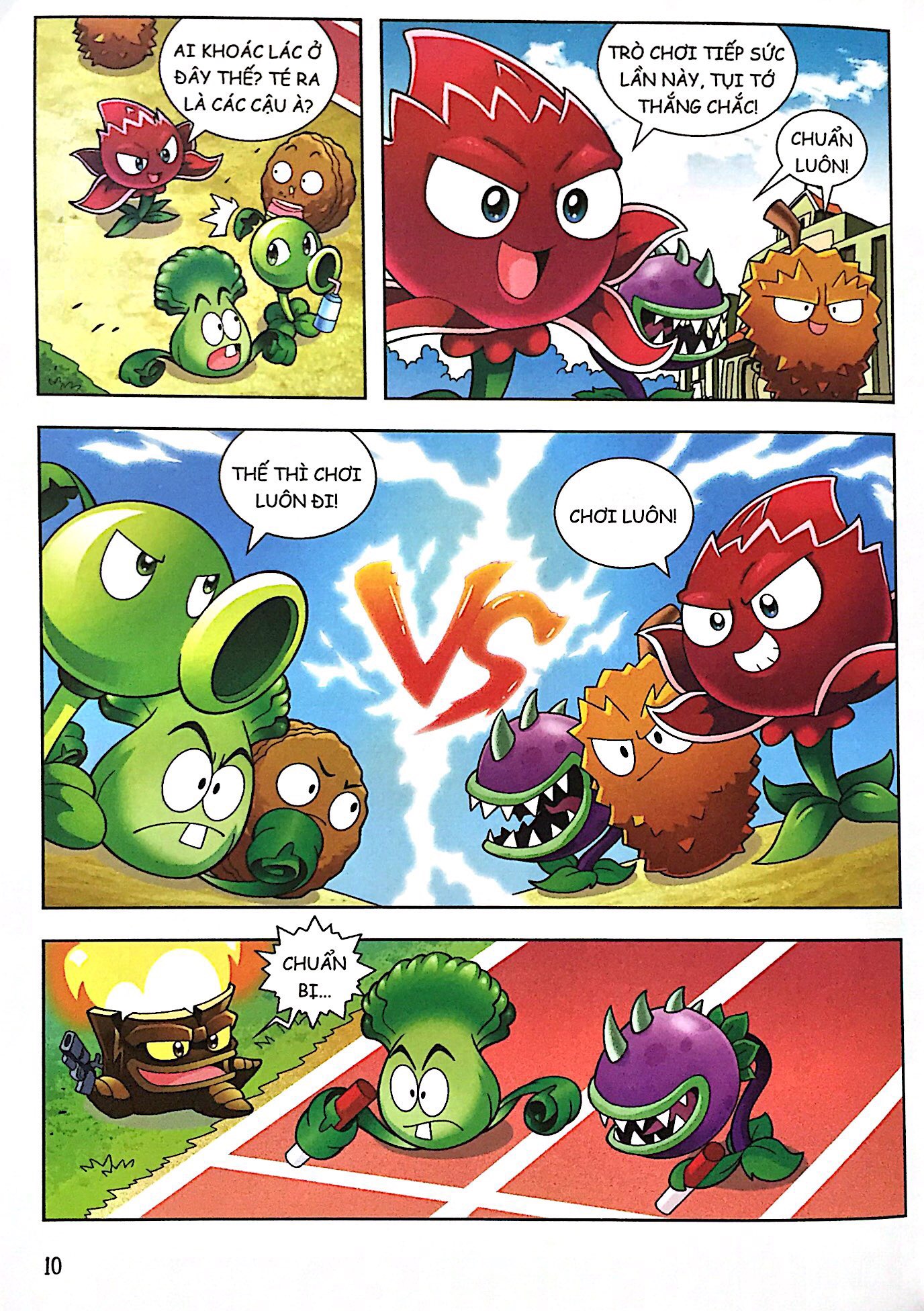 bộ trái cây đại chiến zombie - thế giới khủng long - tập 2: công viên khủng long (tái bản) - Ảnh 4