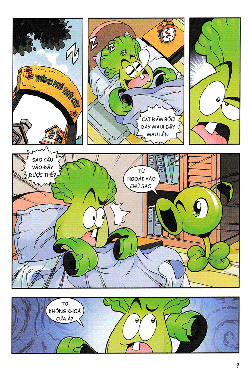 bộ trái cây đại chiến zombie - thế giới khủng long - tập 3: trận chiến xuyên thời gian (tái bản) - Ảnh 11