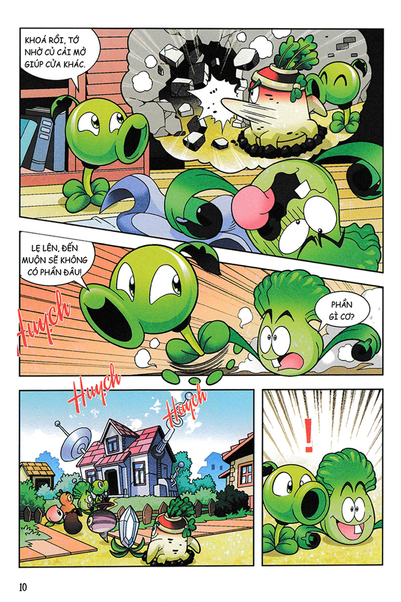 bộ trái cây đại chiến zombie - thế giới khủng long - tập 3: trận chiến xuyên thời gian (tái bản) - Ảnh 12