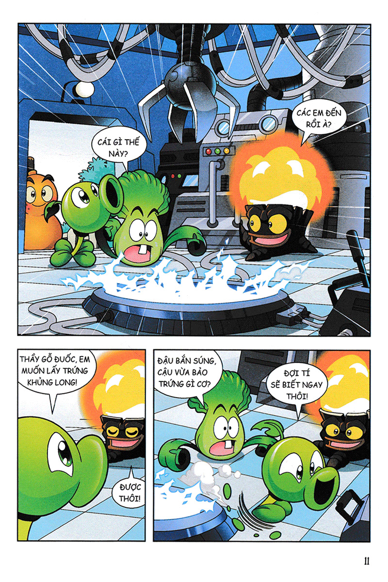 bộ trái cây đại chiến zombie - thế giới khủng long - tập 3: trận chiến xuyên thời gian (tái bản) - Ảnh 13