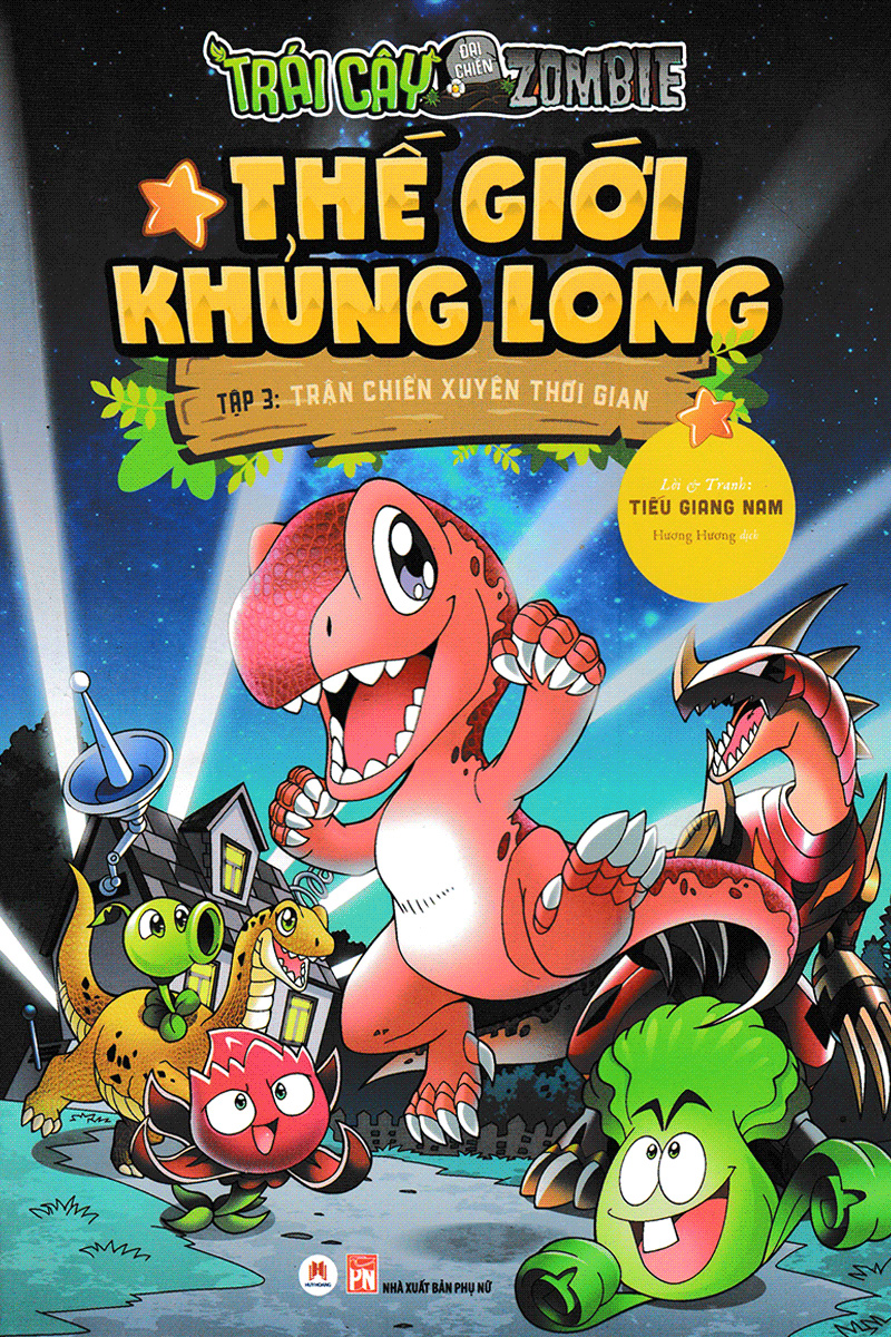 bộ trái cây đại chiến zombie - thế giới khủng long - tập 3: trận chiến xuyên thời gian (tái bản) - Ảnh 2