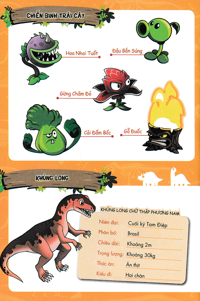 bộ trái cây đại chiến zombie - thế giới khủng long - tập 3: trận chiến xuyên thời gian (tái bản) - Ảnh 4