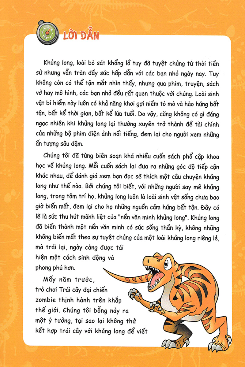 bộ trái cây đại chiến zombie - thế giới khủng long - tập 3: trận chiến xuyên thời gian (tái bản) - Ảnh 7