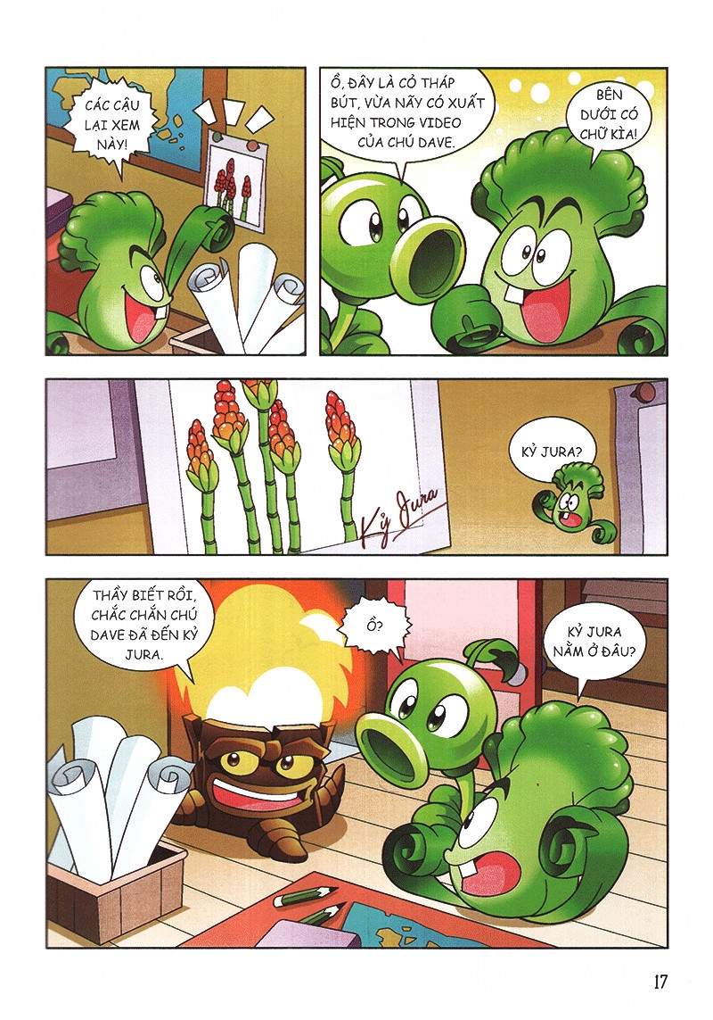 bộ trái cây đại chiến zombie - thế giới khủng long - tập 4: bay về kỷ jura - Ảnh 3