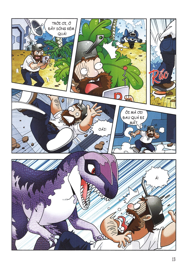 bộ trái cây đại chiến zombie - thế giới khủng long - tập 4: bay về kỷ jura - Ảnh 9