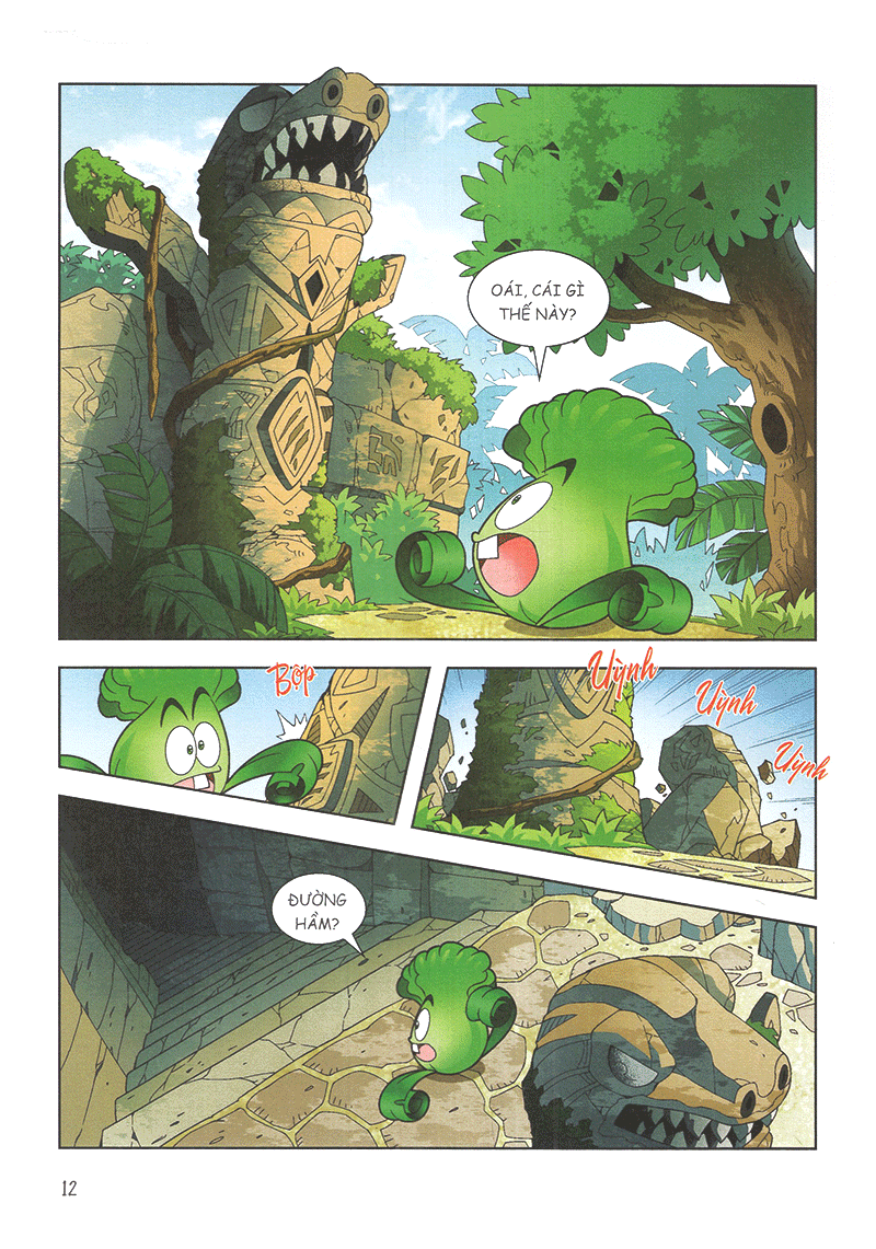 bộ trái cây đại chiến zombie - thế giới khủng long - tập 5: khủng long và tòa thành vàng - Ảnh 10