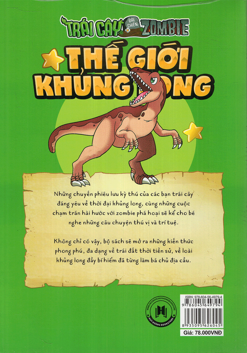 bộ trái cây đại chiến zombie - thế giới khủng long - tập 5: khủng long và tòa thành vàng - Ảnh 4