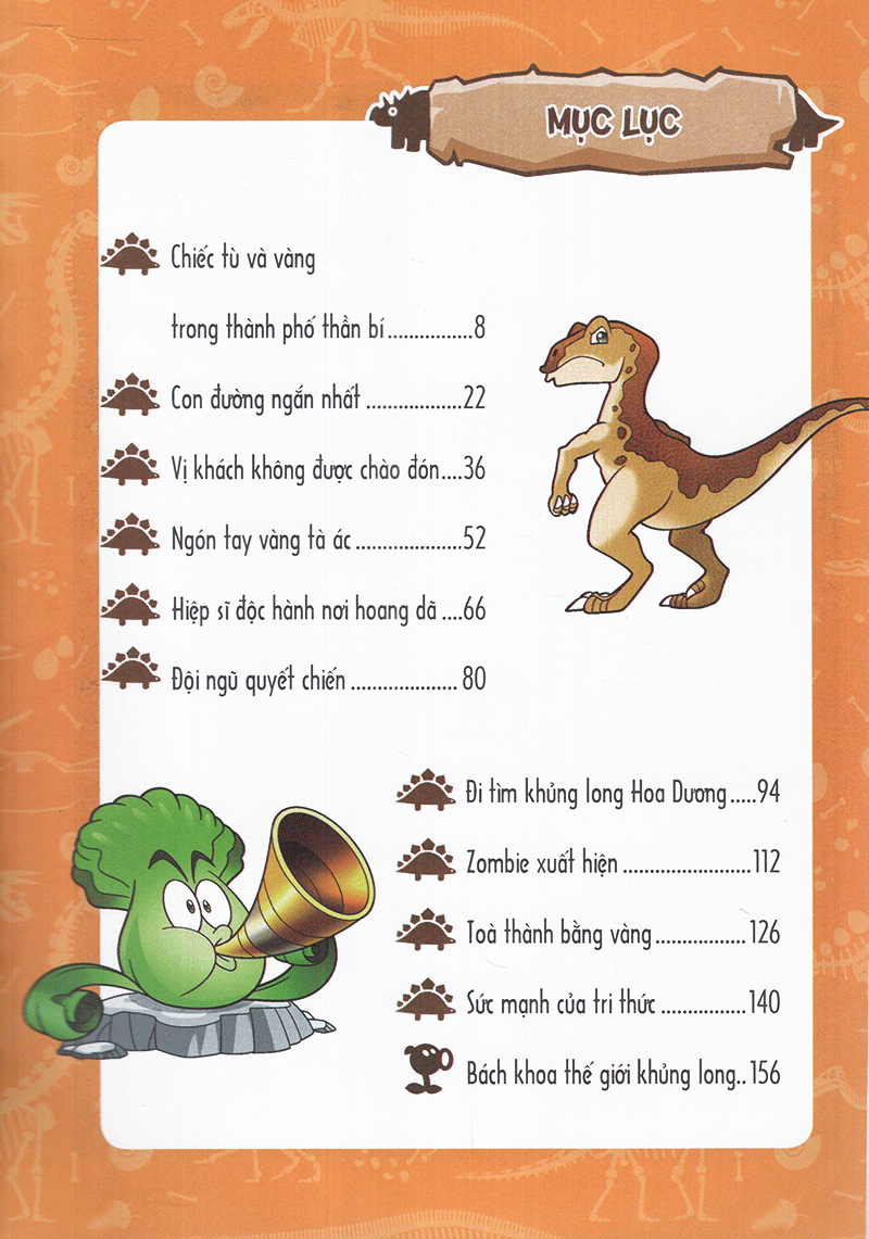 bộ trái cây đại chiến zombie - thế giới khủng long - tập 5: khủng long và tòa thành vàng - Ảnh 5