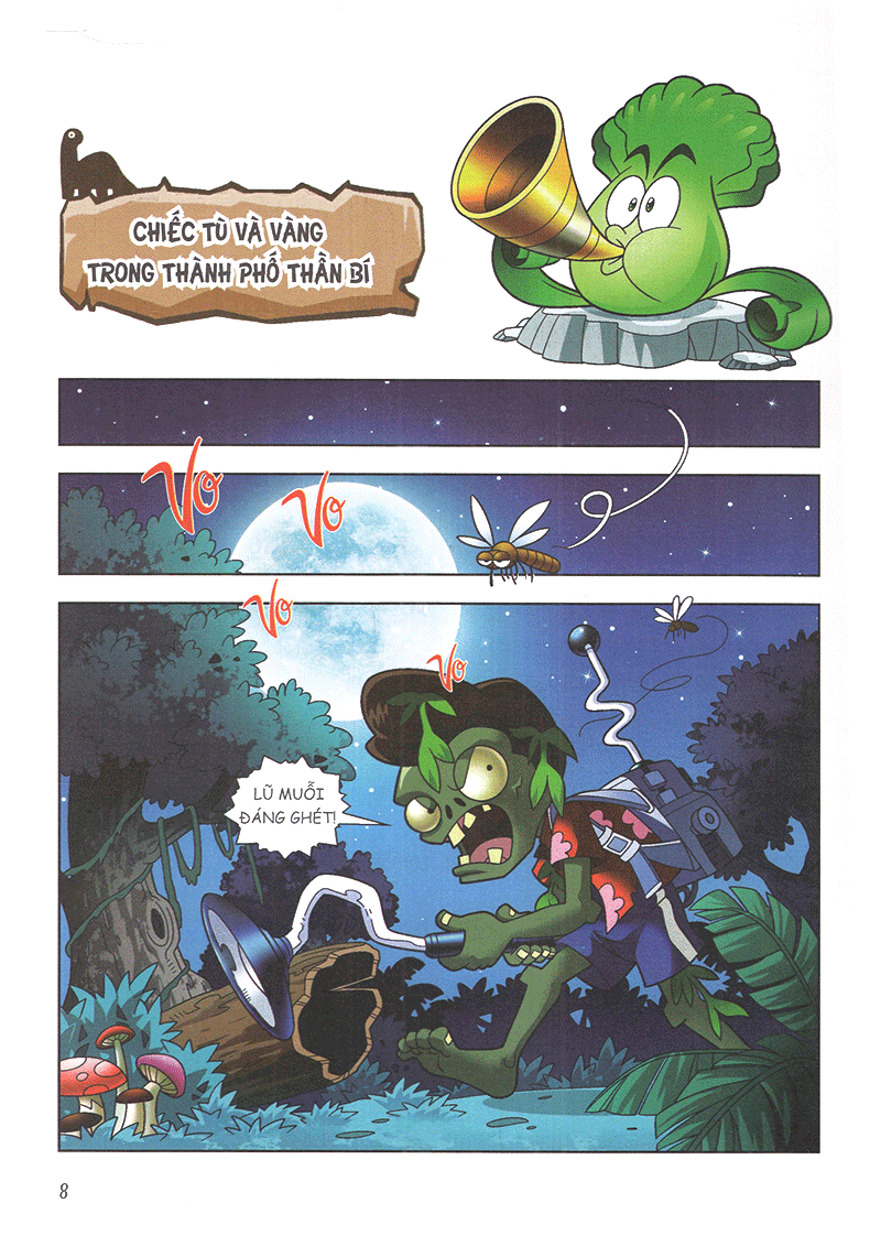 bộ trái cây đại chiến zombie - thế giới khủng long - tập 5: khủng long và tòa thành vàng - Ảnh 6