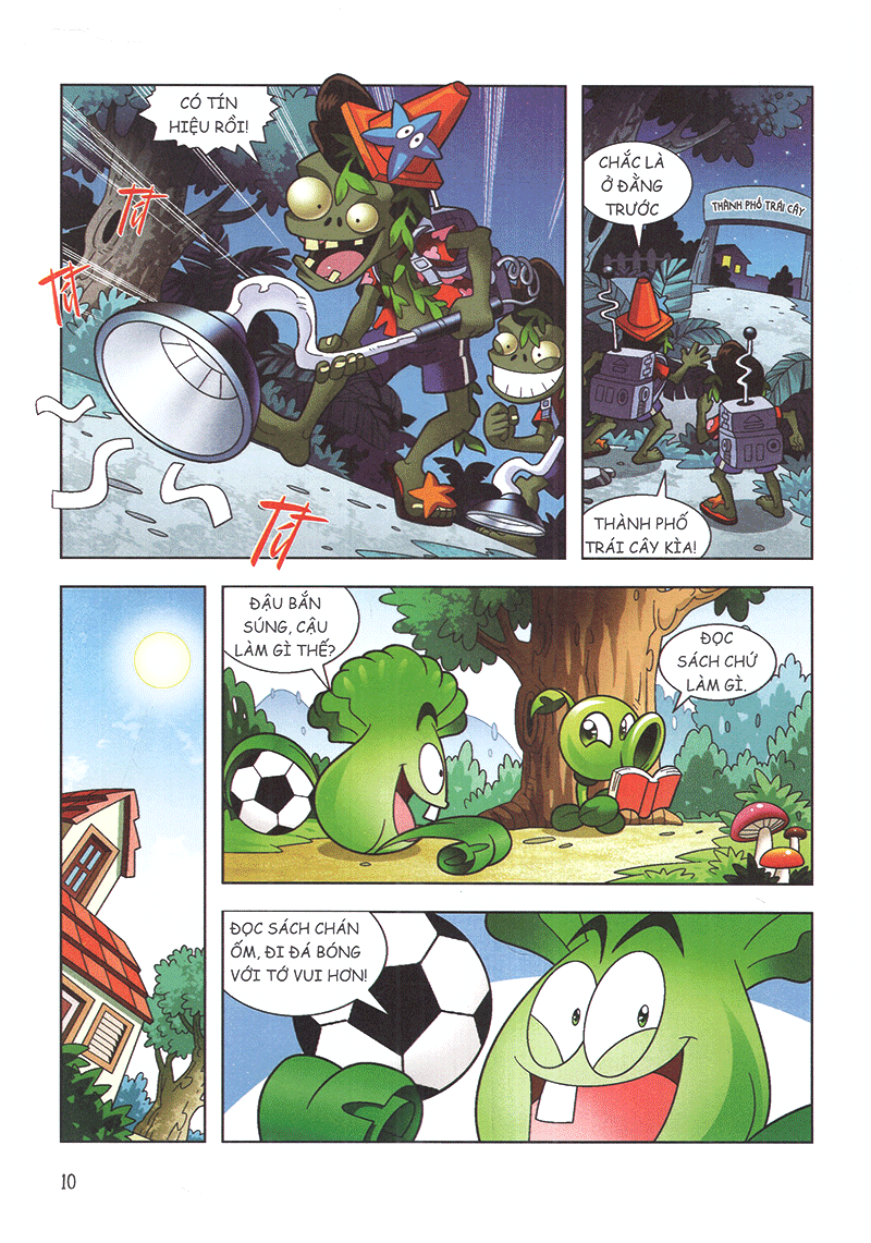 bộ trái cây đại chiến zombie - thế giới khủng long - tập 5: khủng long và tòa thành vàng - Ảnh 8