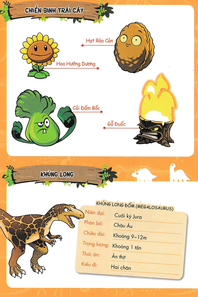 bộ trái cây đại chiến zombie - thế giới khủng long tập 6: kho báu kỷ jura (tái bản) - Ảnh 3
