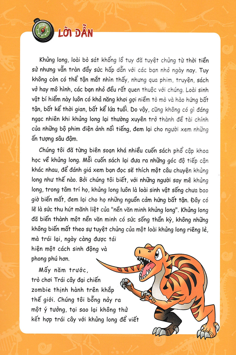bộ trái cây đại chiến zombie - thế giới khủng long tập 6: kho báu kỷ jura (tái bản) - Ảnh 5