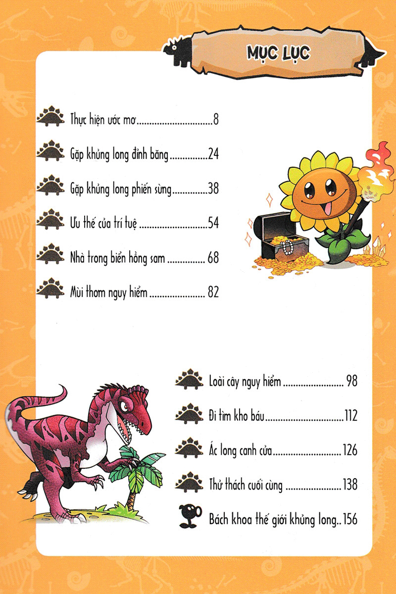 bộ trái cây đại chiến zombie - thế giới khủng long tập 6: kho báu kỷ jura (tái bản) - Ảnh 7