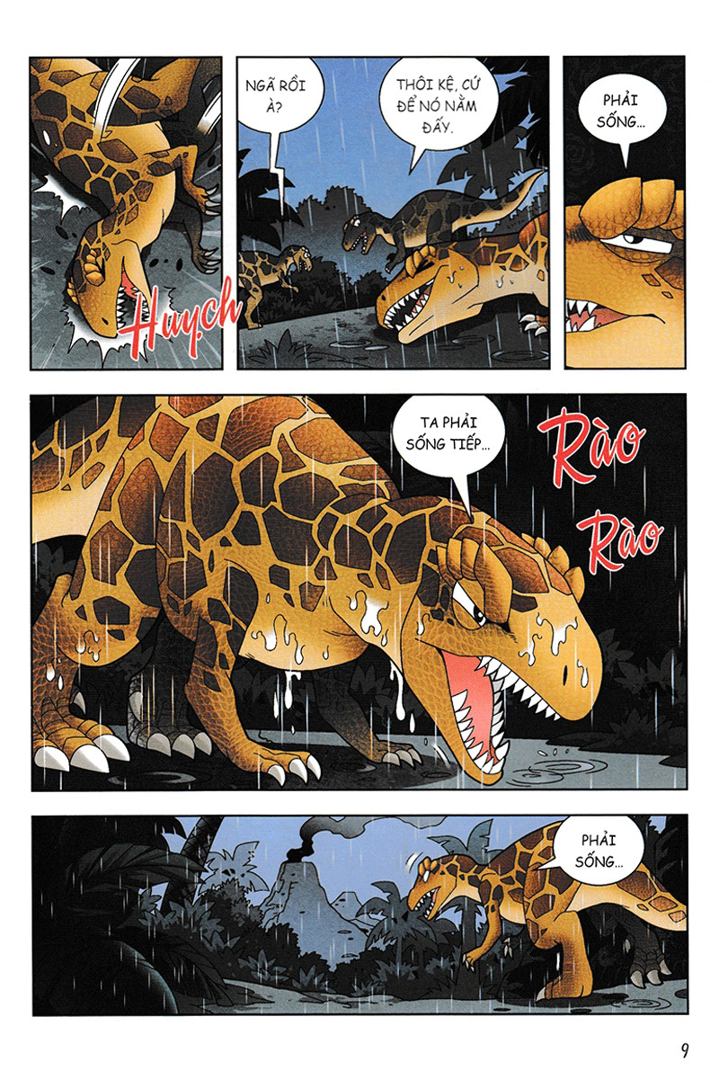 bộ trái cây đại chiến zombie - thế giới khủng long tập 6: kho báu kỷ jura (tái bản) - Ảnh 9