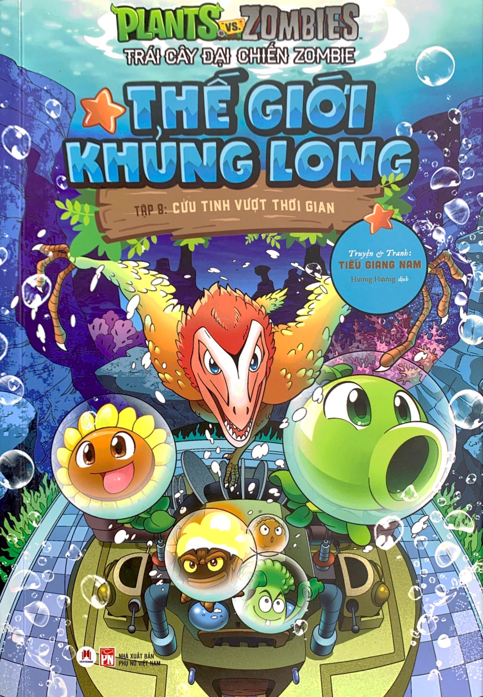 bộ trái cây đại chiến zombie - thế giới khủng long - tập 8: cứu tinh vượt thời gian - Ảnh 2